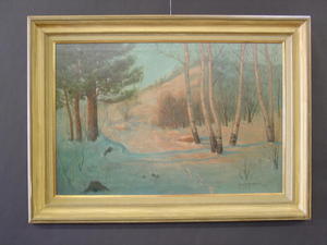 Svend Svendson 1864-1934 Chicago, Illinois Oil Painting Listed Artist